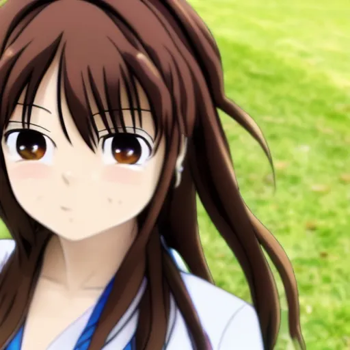 Prompt: professional portrait photograph, realistic photo of haruhi suzumiya from the anime the melancholy of haruhi suzumiya.