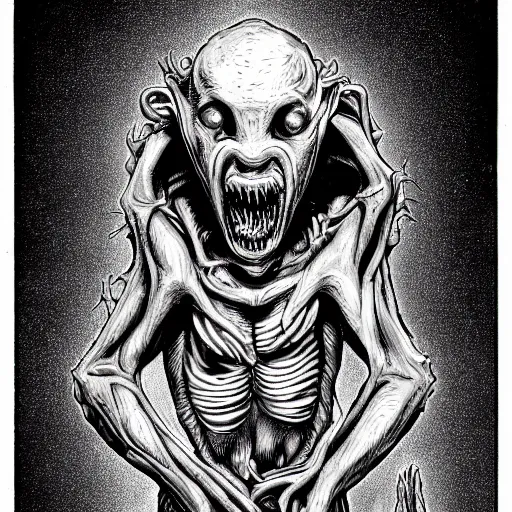Image similar to photograph of a dangerous shape shifting alien creature, with multiple mutated snarling drooling human faces with a grotesque variety of gorey human and animal limbs protruding from its lower torso inside a lab in the style of an horror film, trending on art station, in the style of John Carpenter's The Thing 1982