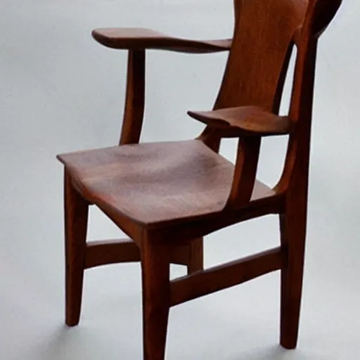 Image similar to chair shaped like a hand