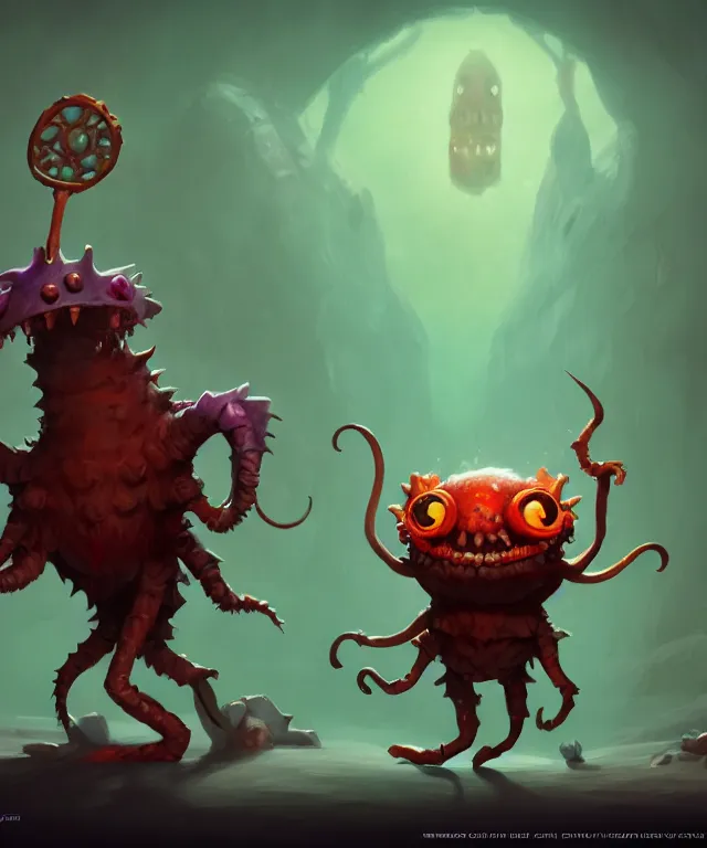 a beholder dnd creature, adorable and whimsical, | Stable Diffusion ...