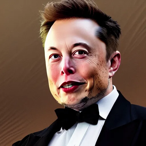 Image similar to full body photo of elon musk cosplaying a musketeer, he has a big black hat and holds a shiny sword