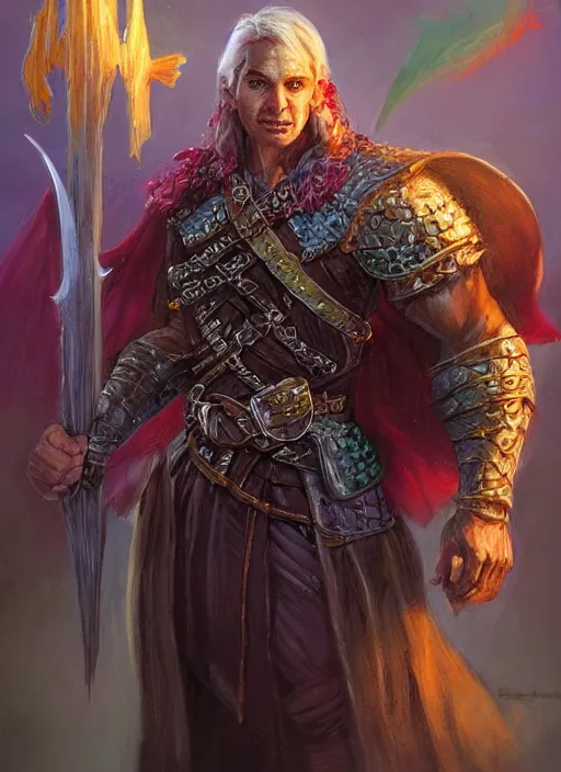 Image similar to familiar, dndbeyond, bright, colourful, realistic, dnd character portrait, full body, pathfinder, pinterest, art by ralph horsley, dnd, rpg, lotr game design fanart by concept art, behance hd, artstation, deviantart, hdr render in unreal engine 5