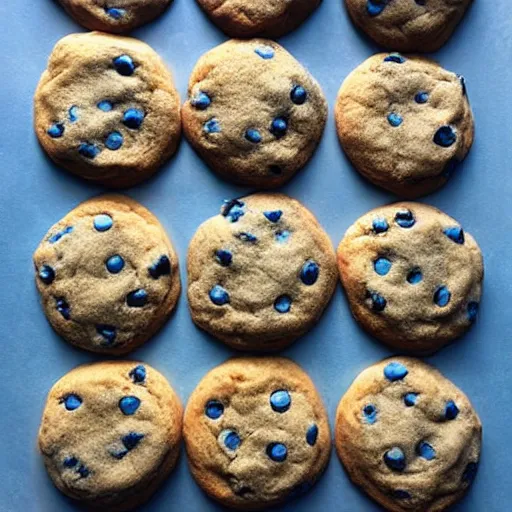 Image similar to blue blue blue blue blue ( ( ( ( ( ( ( ( ( ( chocolate chip cookies ) ) ) ) ) ) ) ) ) )