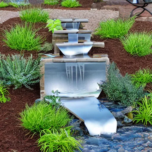 Image similar to water feature at walmart