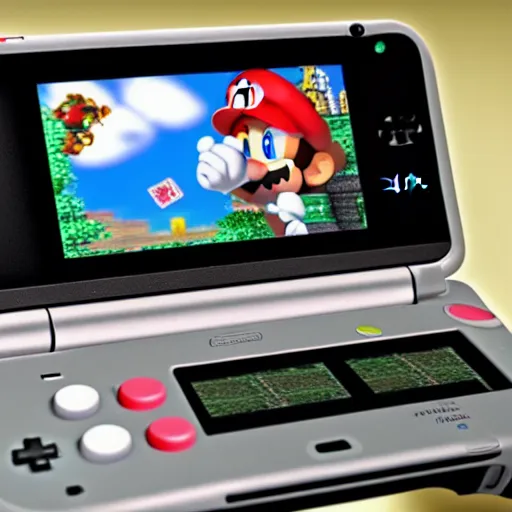 Image similar to A Nintendo DS Console is printing money