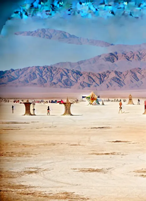 Image similar to burning man desert