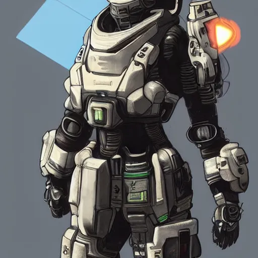 HD art of pilot class concepts from early in the design of Titanfall 2,  plus several creatures that weren't put in and 2 flying craft flown by a  single pilot each 