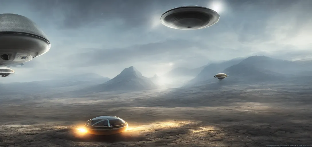 Image similar to A beautiful hyper realistic ultra detailed lifelike matte painting of a UFO, unreal engine, deviantart, flickr, artstation, octane render, textured, colorful, extreme realistic detail, physically based rendering, pbr render, very detailed, volumetric lighting, detailed lighting, octane render, 4k, cinematic lighting, 8k resolution