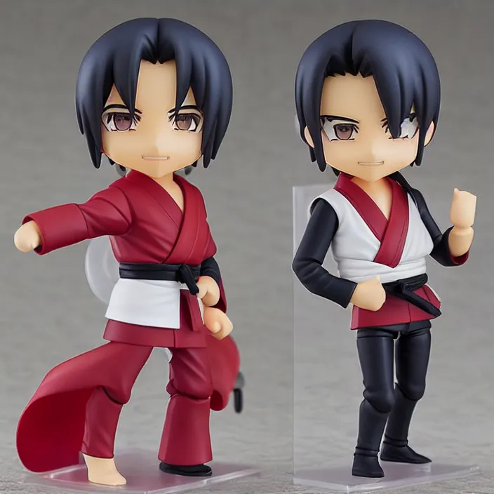 Image similar to julio iglesias, an anime nendoroid of jujutsu kaisen, figurine, detailed product photo