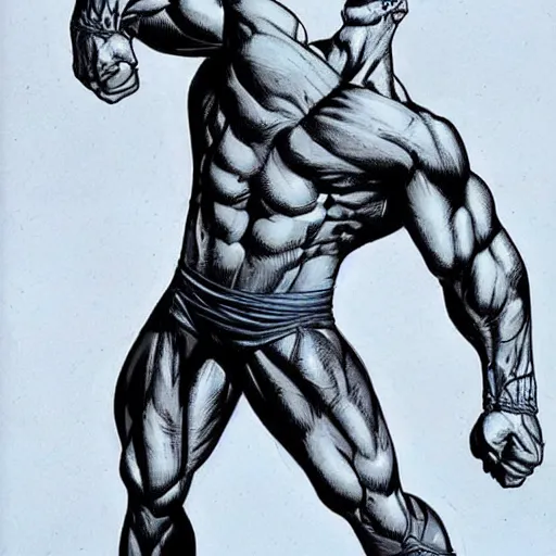 Prompt: superhero flying, muscles body, anatomically correct, abs, hyper realistic, style of jim lee