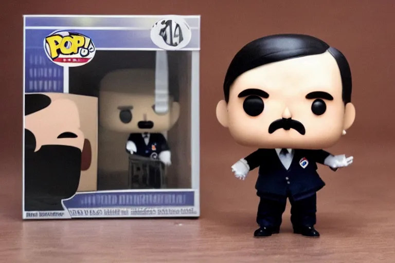 Image similar to Adolf Hitler funko pop figure