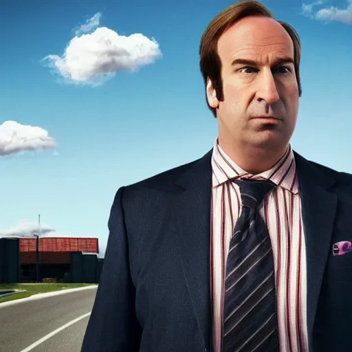 Image similar to obese saul goodman