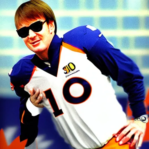 Prompt: Peyton Manning as Austin Powers