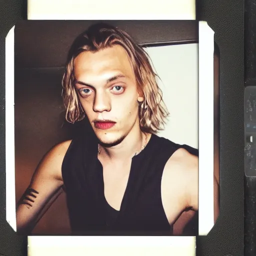 Image similar to Polaroid of jamie campbell bower