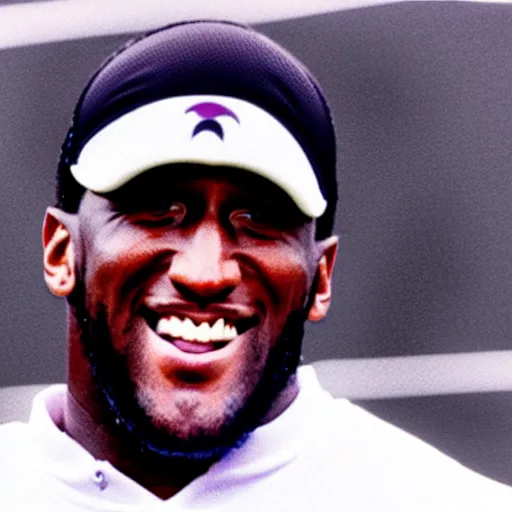 Image similar to ray lewis coaching high school girls tennis, promotional photograph