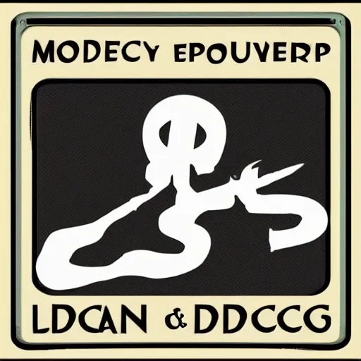 Image similar to graphic design logo for a d&d podcast, modern, clean,
