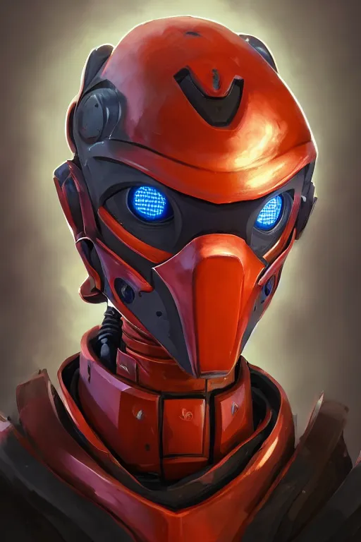 Image similar to epic mask helmet robot ninja portrait stylized as fornite style game design fanart by concept artist gervasio canda, behance hd by jesper ejsing, by rhads, makoto shinkai and lois van baarle, ilya kuvshinov, rossdraws global illumination radiating a glowing aura global illumination ray tracing hdr render in unreal engine 5