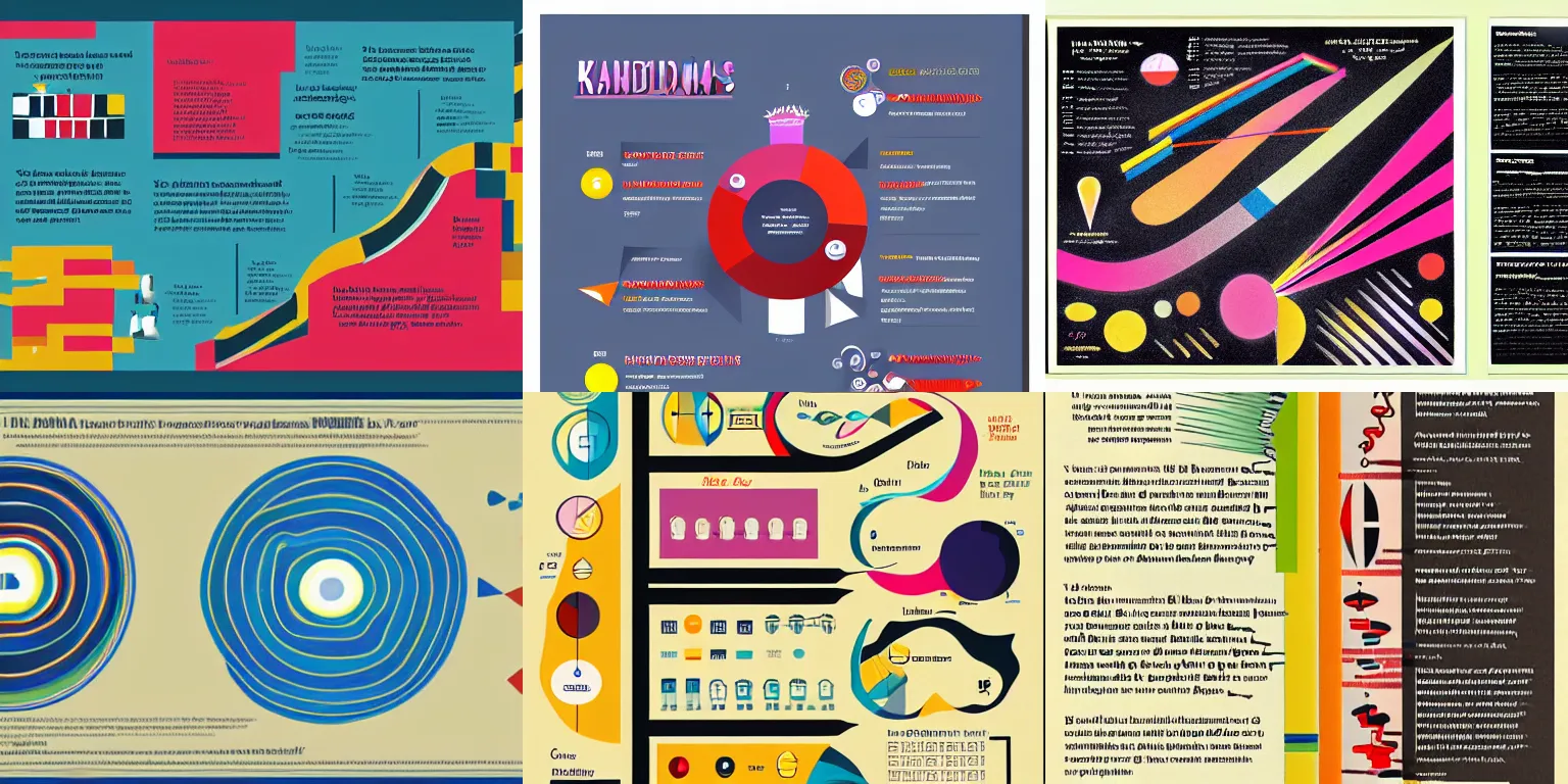 Prompt: infographics, diagram, abstract, kandinsky