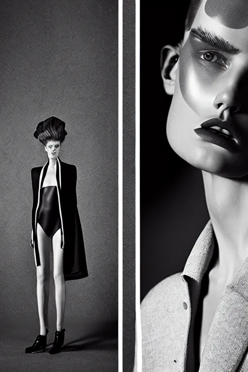 Image similar to editorial by photographer mattias bjorklund, stylist lisa lindqwister, make up artist ignacio alonso