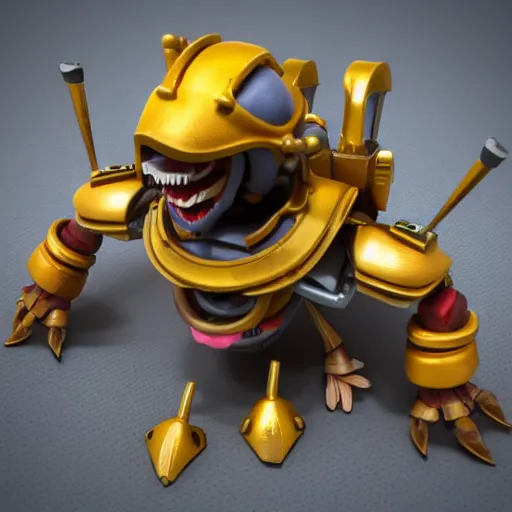 Image similar to a clash royale unit model of a mechanical scorpion, 3d, 8k, very detailed