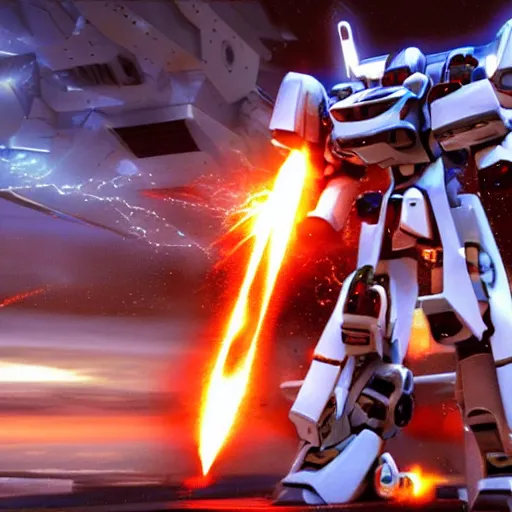 Prompt: stunning awe inspiring canadian mecha unleashed hd