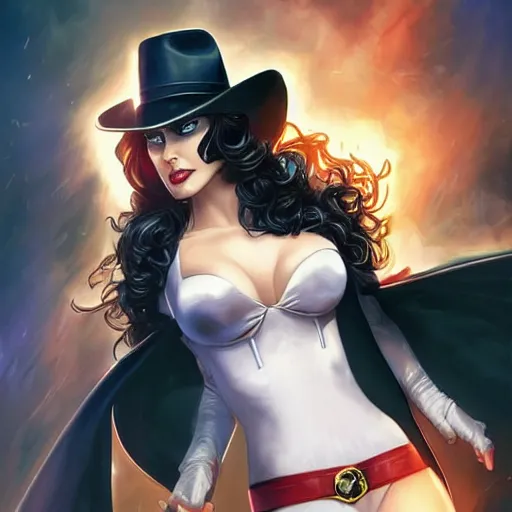 Prompt: sara pezzini as zatanna from dc comics on all four, trending on artstation, digital art, by stanley artgerm lau, wlop, rossdraws, james jean, andrei riabovitchev, marc simonetti, yoshitaka amano