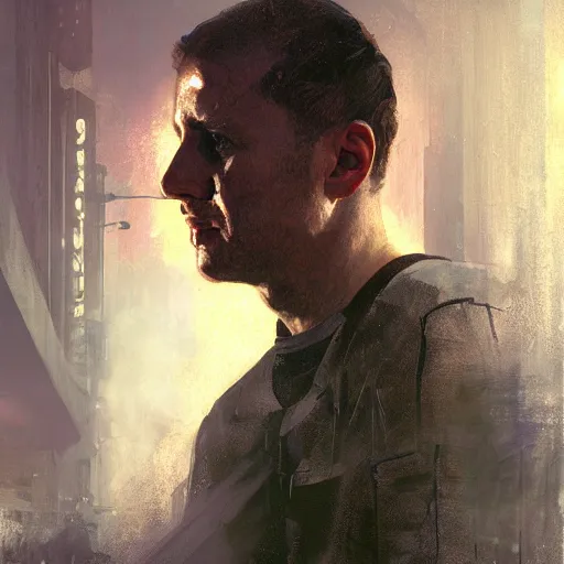 Prompt: chris rankin, hyperrealistic portrait, bladerunner street, art of elysium by jeremy mann and alphonse mucha, fantasy art, photo realistic, dynamic lighting, artstation, poster, volumetric lighting, very detailed face, 4 k, award winning