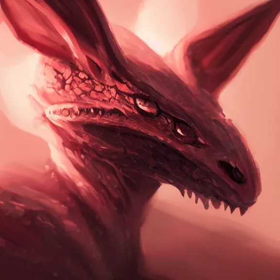 Image similar to a close up image of a cute baby dragon's head, its eyes glinting red as it looks at the camera, by sylvain sarrailh, rossdraws, ambient light, concept art, ultra detailed, fantasy artwork, 8 k, volumetric lighting, trending on artstation, award winning, very beautiful.