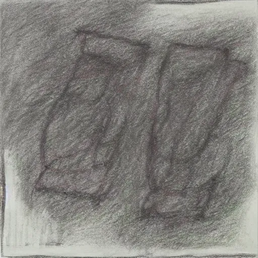 Image similar to a drawing on squared paper by cy twombly, pastel, ink, charcoal, detailed, gallery art, contemporary