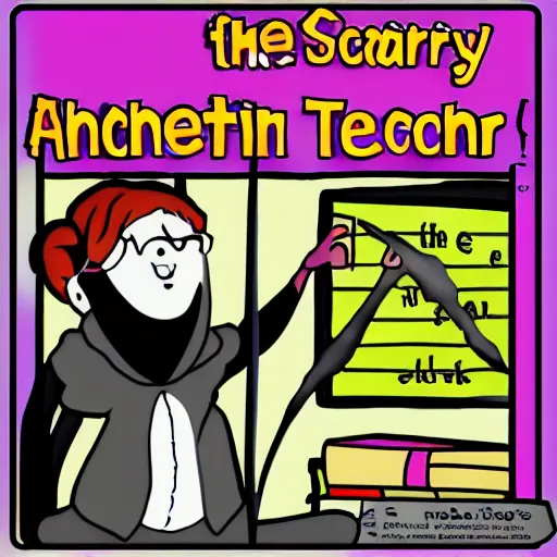 Image similar to scary teacher