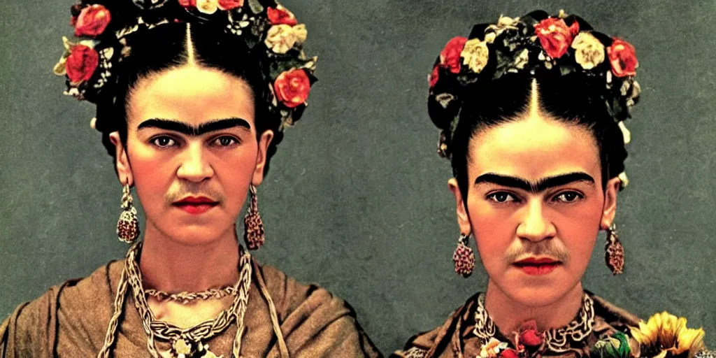 Image similar to lord of the rings close up of the ring style of frida kahlo