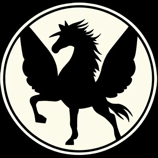 Image similar to a elegant simple logo containing a winged pegasus. the logo belongs to a large billion dollar hedge fund. from 9 9 designs