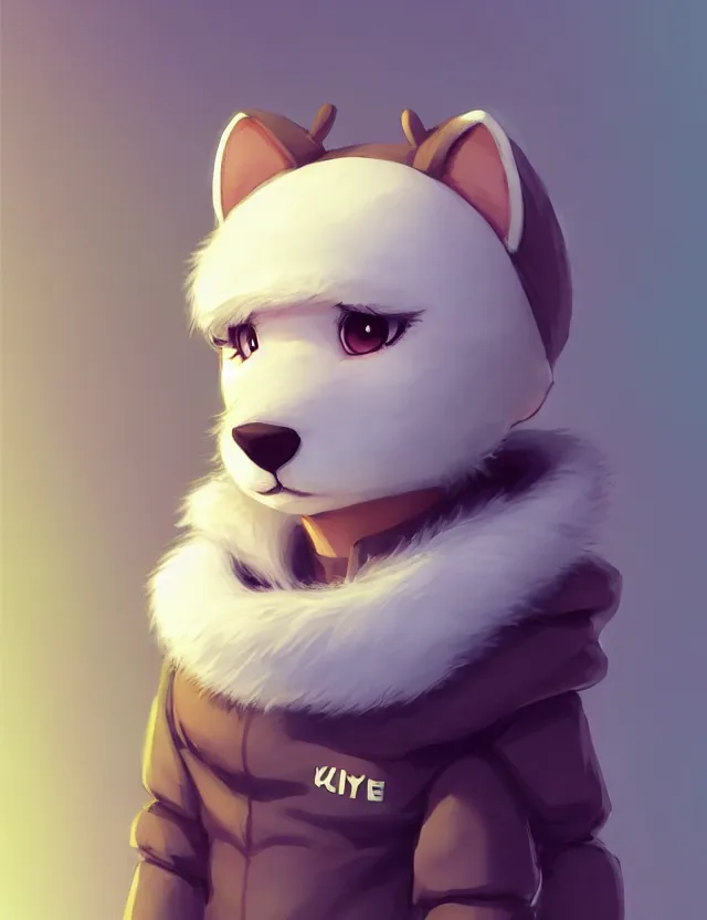 Prompt: cute young anthropomorphic male furry wearing a kigurumi | | cute - fine - face, pretty face, key visual, realistic shaded perfect face, fine details by stanley artgerm lau, wlop, rossdraws, james jean, andrei riabovitchev, marc simonetti, and sakimichan, trending on artstation