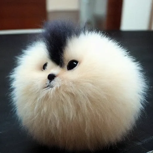 Prompt: Cute puff ball