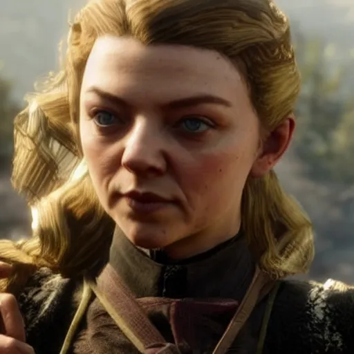 Image similar to Natalie Dormer as a character in rdr2