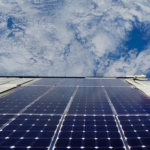 Image similar to a satellite orbiting the earth, solar panels out, photo