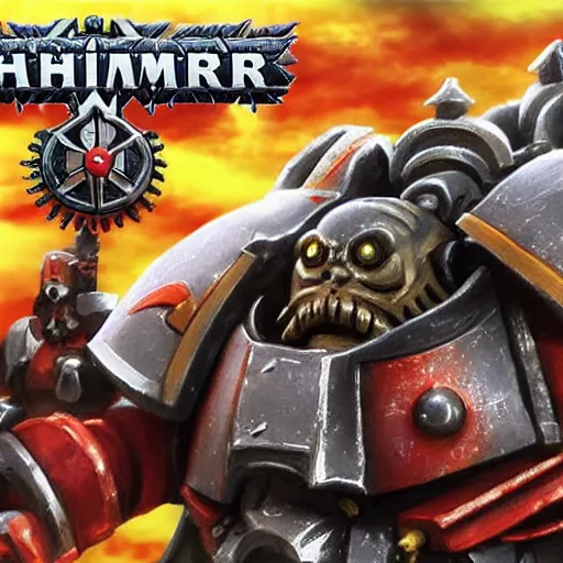 Image similar to warhammer 40k but everyone is chinese