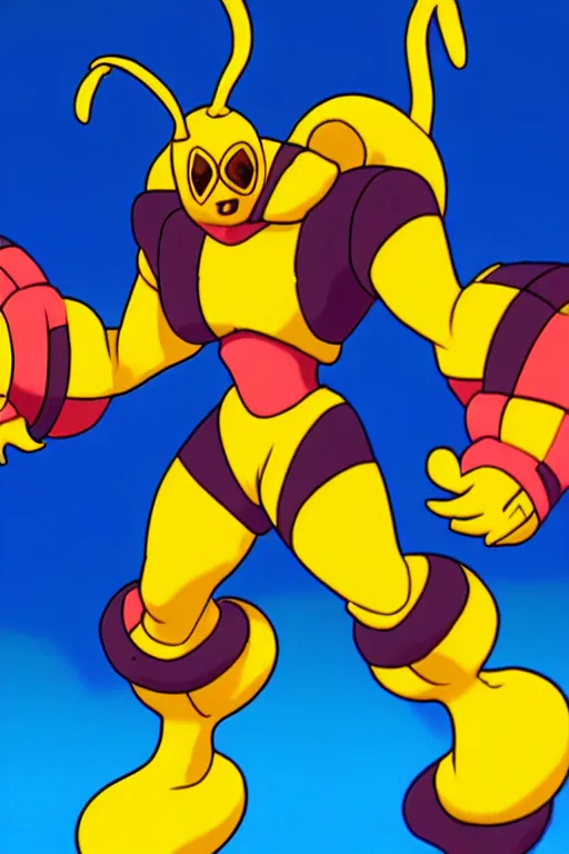 Image similar to q - bee from darkstalkers