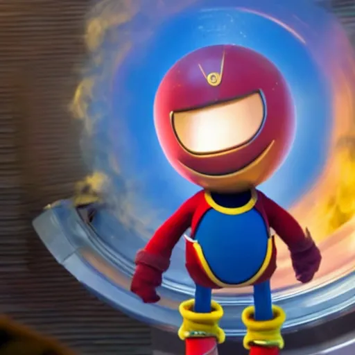 Image similar to elon musk as doctor eggman in sonic live action movie , 8k resolution, full HD, cinematic lighting, award winning, anatomically correct