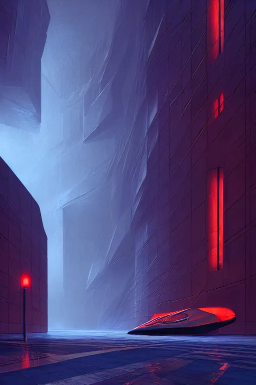 Mirror's Edge 3 concept art, futuristic but