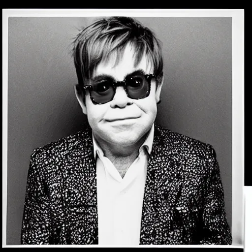 Image similar to Elton John Mugshot