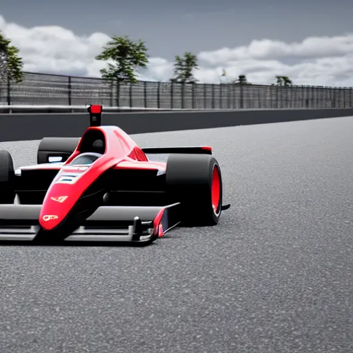 Prompt: futuristic formula-1 car, photorealistic, unreal engine