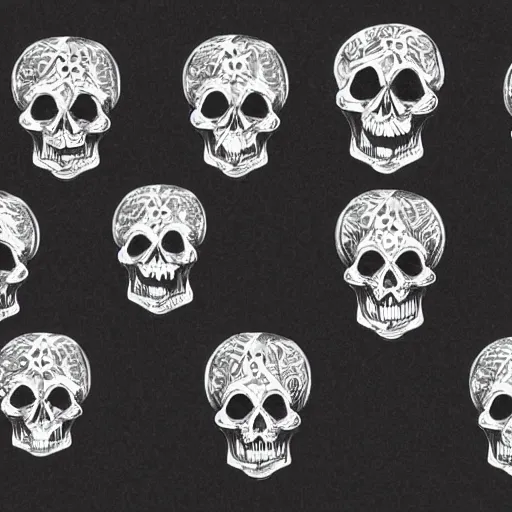 Image similar to skulls