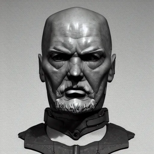 Prompt: Lenin cyborg, sci-fi, photorealistic