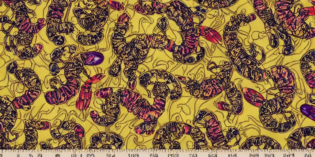 versace gucci textile print design detailed intricate