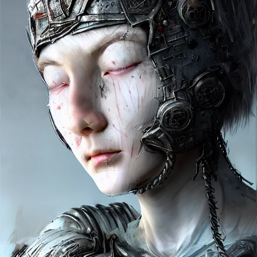 Prompt: !dream Beautiful viking princess of the world by Tsutomu Nihei, by Emil Melmoth, by stuz0r, Craig Mullins, yoji shinkawa, cross, artstation, peter morbacher, young, very attractive, pretty face, hyper detailed, very detailed, rendering by octane, shallow depth of field, uplight