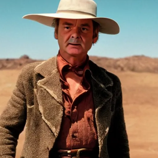 Image similar to bill murray in once upon a time in the west