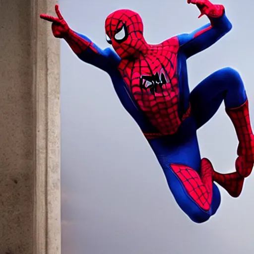 Spiderman cosplayer in his spiderman suit Stock Photo - Alamy