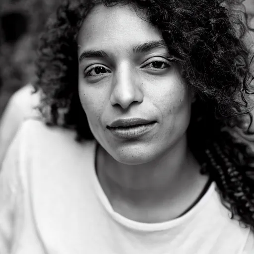 Image similar to a portrait of marielle franco, sunrise lighting, f 2. 8,