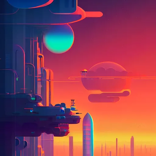 Image similar to solarpunk city in the clouds by christopher balaskas and anton fadeev and dan mumford and beeple and norman rockwell, asymmetrical, asymmetry, hyperrealistic, high detail, ultra detailed, sharp focus, science, crisp edges, sharp edges, hdr, mist, reflections